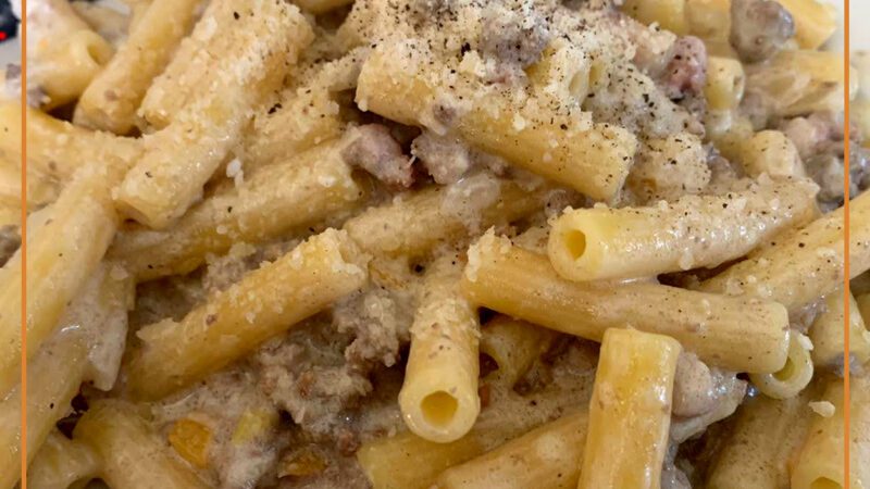 The historical Macaroni Bolognese