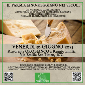 Un evento sulla storia del Parmigiano Reggiano